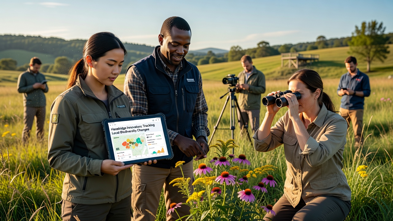 Hazelridge Innovators Develop App to Track Local Biodiversity Changes